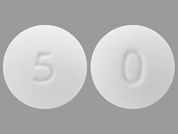 Oxaydo: This is a Tablet Oral Only imprinted with 5 on the front, O on the back.