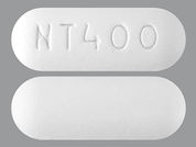 Quetiapine Fumarate Er: This is a Tablet Er 24 Hr imprinted with NT 400 on the front, nothing on the back.