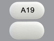 Hydroxychloroquine Sulfate: Esto es un Tableta imprimido con A 19 en la parte delantera, nada en la parte posterior, y es fabricado por None.