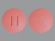 Rosuvastatin-Ezetimibe: This is a Tablet imprinted with II on the front, nothing on the back.