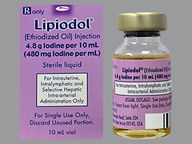 Vial de 10.0 ml(s) of 480 Mg/Ml de Lipiodol