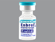 Enbrel: This is a Vial imprinted with nothing on the front, nothing on the back.