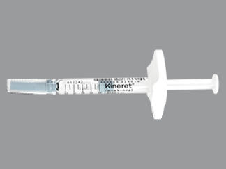 This is a Syringe imprinted with nothing on the front, nothing on the back.