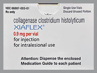 Vial de 0.9 Mg (package of 1.0) de Xiaflex