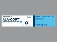 Ala-Cort 1% (package of 28.4 gram(s)) Cream