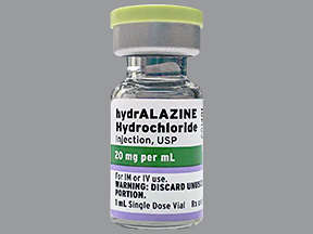What does Hydralazine Hcl look like?