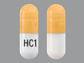 This is a Capsule imprinted with HC1 on the front, nothing on the back.