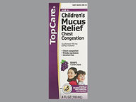 Líquido de 118.0 ml(s) of 100 Mg/5Ml de Childrens Mucus Relief