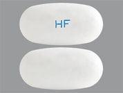 Depakote Er: This is a Tablet Er 24 Hr imprinted with HF on the front, nothing on the back.