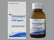 Hemangeol: This is a Solution Oral imprinted with nothing on the front, nothing on the back.