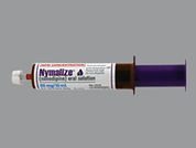 Nymalize: This is a Syringe imprinted with nothing on the front, nothing on the back.