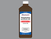 Theophylline Anhydrous: This is a Solution Oral imprinted with nothing on the front, nothing on the back.