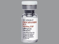 Procainamide Hcl 2.0 ml(s) of 500 Mg/Ml Vial