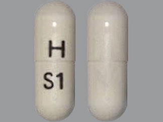 This is a Capsule imprinted with H on the front, S1 on the back.