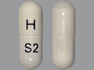 This is a Capsule imprinted with H on the front, S2 on the back.