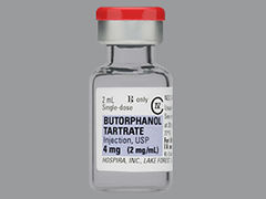 This is a colorless Vial imprinted with nothing on the front, nothing on the back, and is manufactured by HOSPIRA/PFIZER.