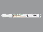 Buprenorphine Hydrochloride: Esto es un Cartucho imprimido con nada en la parte delantera, nada en la parte posterior, y es fabricado por None.