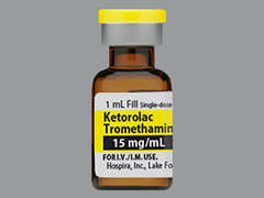 This is a slightly yellow Vial imprinted with nothing on the front, nothing on the back, and is manufactured by HOSPIRA/PFIZER.