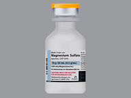 Magnesium Sulfate 10.0 ml(s) of 500 Mg/Ml Vial