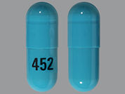 Mesalamine Er: This is a Capsule Er 24 Hr imprinted with 452 on the front, nothing on the back.