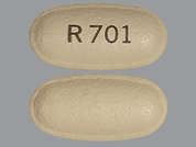 Naproxen-Esomeprazole Mag: Esto es un Tableta Inmediato D Release Biphase blanquecine oblongo imprimido con R 701 en la parte delantera, nada en la parte posterior, y es fabricado por DR.REDDY'S LAB.