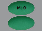 Methoxsalen: This is a Capsule Liquid-filled Rapid Release imprinted with M10 on the front, nothing on the back.