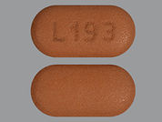 Ropinirole Hcl: This is a Tablet Er 24 Hr imprinted with L193 on the front, nothing on the back.