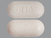 Potassium Chloride: This is a Tablet Er Particles/crystals imprinted with Q 10 on the front, nothing on the back.