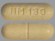 Pyridostigmine Bromide Er: This is a Tablet Er imprinted with NM 180 on the front, nothing on the back.