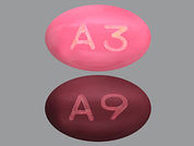Taysofy: This is a Capsule imprinted with A3 or A9 on the front, nothing on the back.