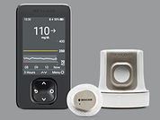 Dexcom G7 Receiver: This is a Each imprinted with nothing on the front, nothing on the back.