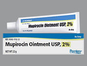 Mupirocin: This is a Ointment imprinted with nothing on the front, nothing on the back.