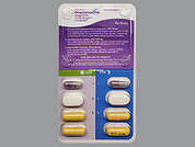 Omeclamox-Pak: Esto es un Paquete De Combinación multicolor (4) oblongo imprimido con R 158 or 54 312 or GG849 en la parte delantera, OMEPRAZOLE 20 mg en la parte posterior, y es fabricado por CUMBERLAND PHAR.
