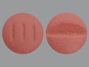 Bisoprolol Fumarate: This is a Tablet imprinted with 111 on the front, nothing on the back.