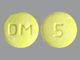 Tableta de 5 Mg de Dexmethylphenidate Hcl
