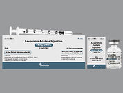 Leuprolide Acetate: This is a Kit imprinted with nothing on the front, nothing on the back.