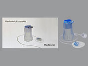 Medtronic Ext Infusion Set: Esto es un Infusion Sets-paraphernalia imprimido con nada en la parte delantera, nada en la parte posterior, y es fabricado por None.