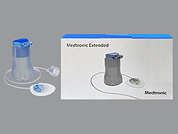 Medtronic Ext Infusion Set: This is a Infusion Sets-paraphernalia imprinted with nothing on the front, nothing on the back, and is manufactured by MEDTRONIC MINIM.
