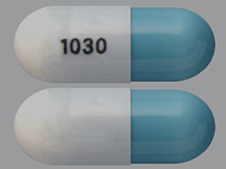 This is a Capsule imprinted with 1030 on the front, nothing on the back.
