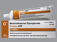 Betamethasone Dipropionate 0.05% (package of 15.0 gram(s)) Cream