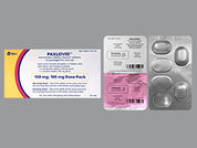 Paxlovid (Eua): This is a Tablet Dose Pack imprinted with PFE or logo and NK on the front, 3CL on the back.