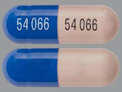 Butalbital/Caff/Apap/Codeine: This is a Capsule imprinted with 54 066 on the front, 54 066 on the back.