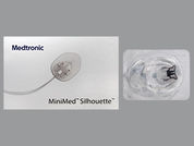 Minimed Silhouette: Esto es un Infusion Sets-paraphernalia imprimido con nada en la parte delantera, nada en la parte posterior, y es fabricado por None.