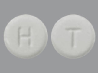 This is a Tablet imprinted with H on the front, T on the back.