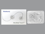 Minimed Sure T: This is a Infusion Sets-paraphernalia imprinted with nothing on the front, nothing on the back.