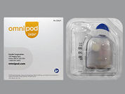 Omnipod Dash Pods (Gen 4): This is a Cartridge imprinted with nothing on the front, nothing on the back.