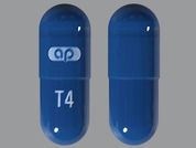 Tolterodine Tartrate Er: Esto es un Cápsula LP 24 Hr imprimido con logo en la parte delantera, T4 en la parte posterior, y es fabricado por None.