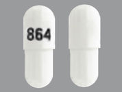 Topiramate Er: This is a Capsule Er 24 Hr imprinted with 864 on the front, nothing on the back.