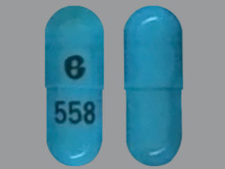 This is a Capsule Dr imprinted with logo on the front, 558 on the back.
