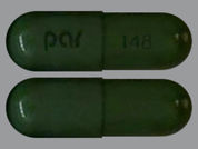 Dexlansoprazole Dr: This is a Capsule Dr Biphasic imprinted with par on the front, 148 on the back.